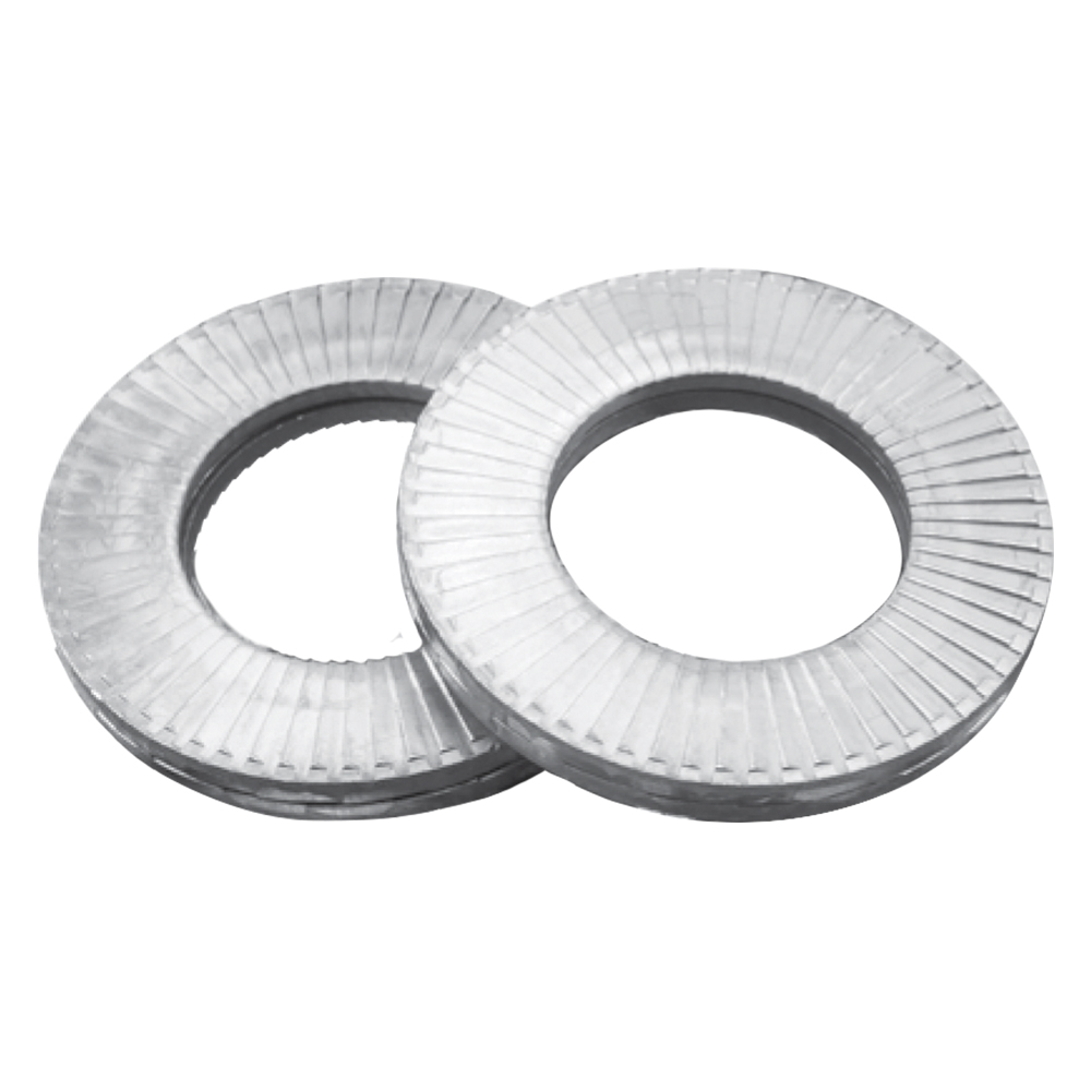 ZINC FLAKE DOUBLE LOCK WASHER