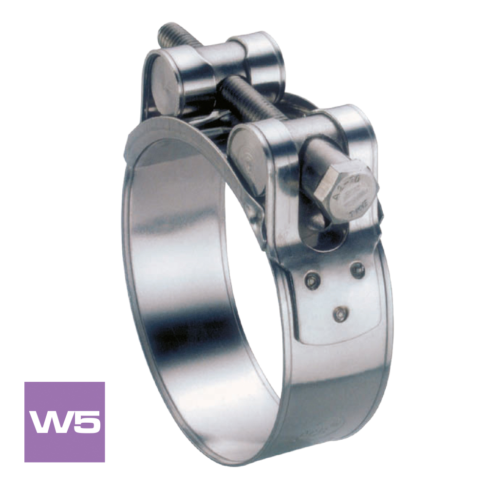 colliers à tourillons - W5 inox A4