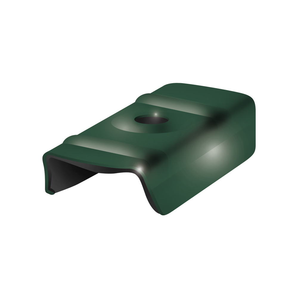 cavalier Vert mousse avec guarniture en polyéthyléne expansé