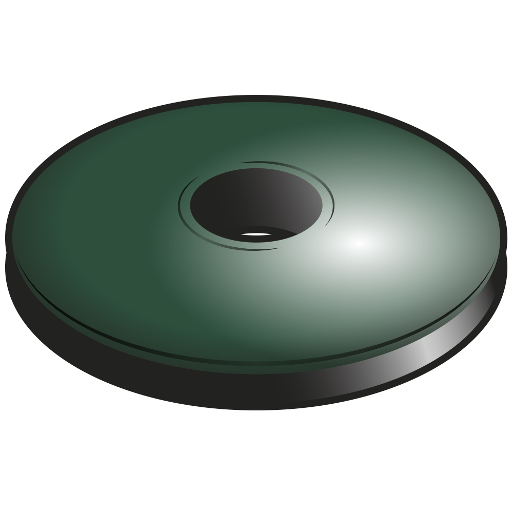 rondelle epdm Vert mousse