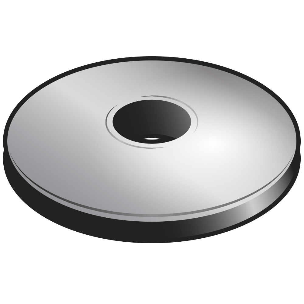 Stainless Steel AISI 304 EPDM washer