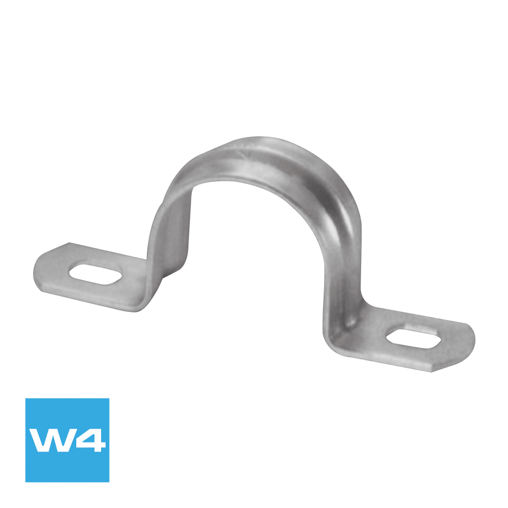 grapa puente simple - 2 patas W4 Inox A2