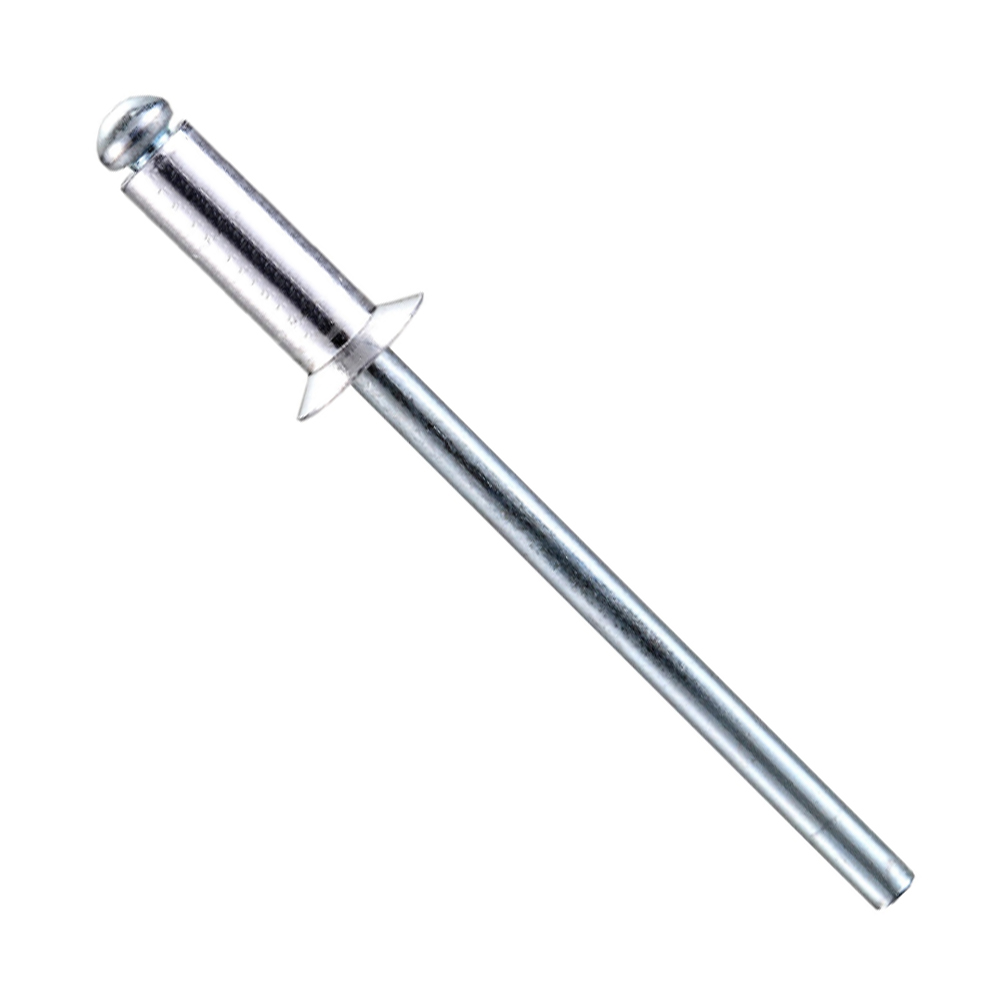 remache tubular DIN 7337-B C/ Avellanada aluminio / acero