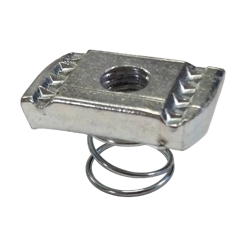 écrou ressort pour gouttiere perforé - 38mm