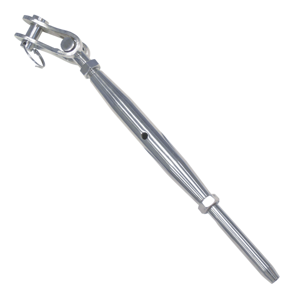 tensor horquilla móvil - terminal prensable Inox A4